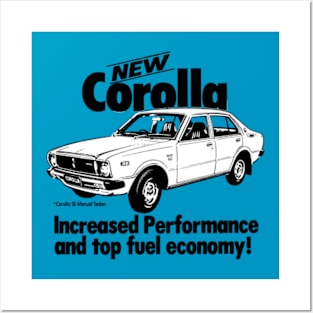 NEW TOYOTA COROLLA - advert Posters and Art